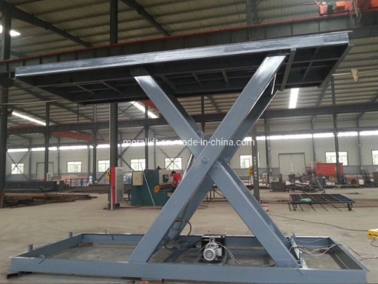 Used Heavy Loading Stationary Hydraulic Scissor Lift Table