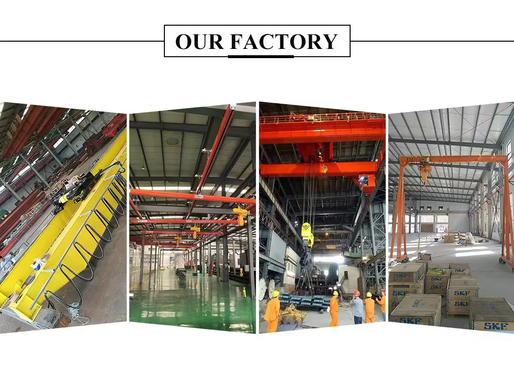 Factory Customized Light Crane Electric Control 1-250t Double Bridge Jib Crane Overhead Workshop Mobile Gantry Crane