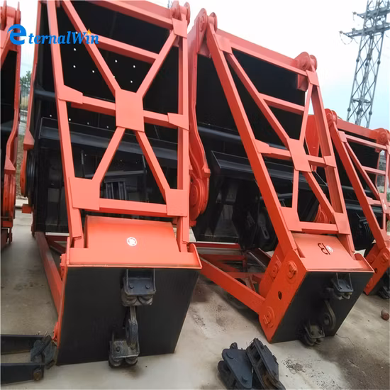 Seau à clapet radiocommandé à double poutre