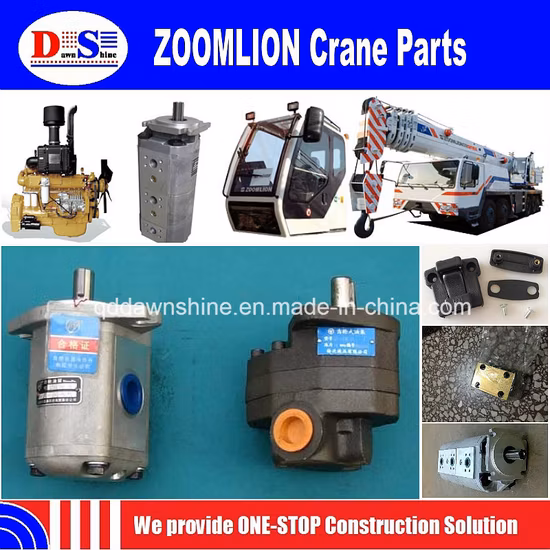 Pièces de rechange d'origine pour grue Zoomlion Prix des pièces d'origine Zoomlion